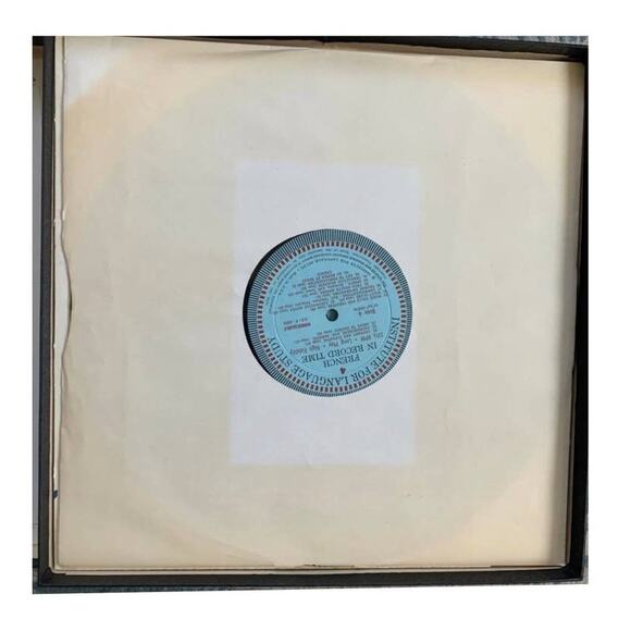 Learn French In Record Time 2x12" LP Hi Fidelity 1958 Columbia MINT No Book - Picture 4 of 12